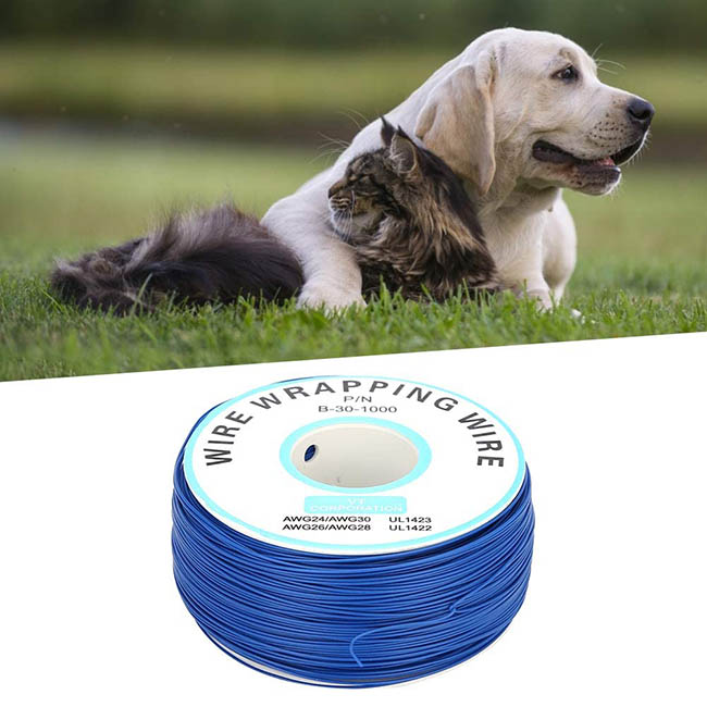 Electric Dog Fence Wire Grade Super Duty Solid Core 300m/984ft Electric Pet Fence Coil Wire Cables