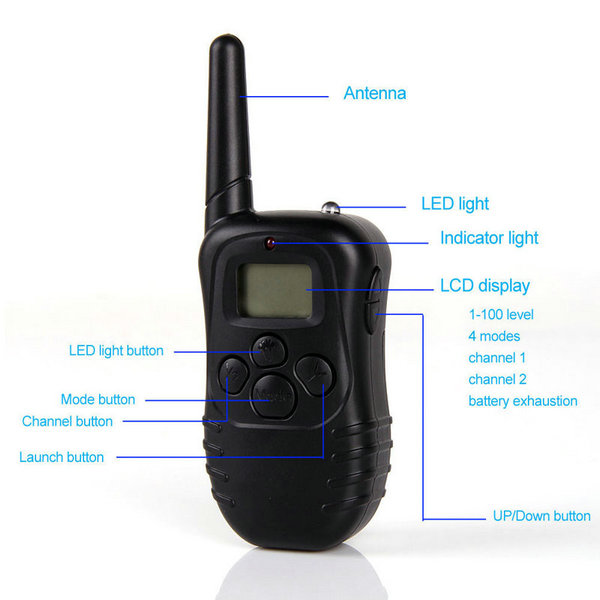 Dog Training Collar Remote Control E-Collar LCD Electric Collars